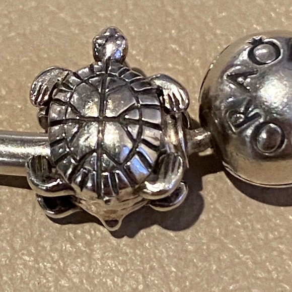 Sterling Silver Turtle Charm - Picture 4 of 4
